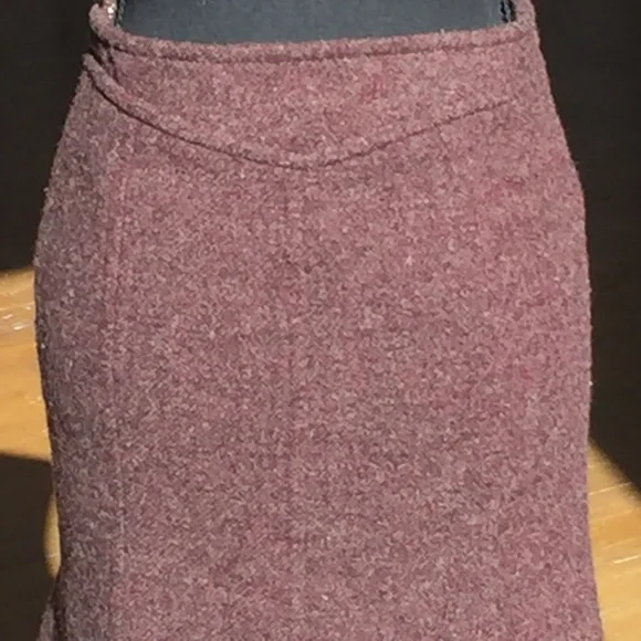 Kors By Michael Kors Burgundy wool skirt - Picture 6 of 9